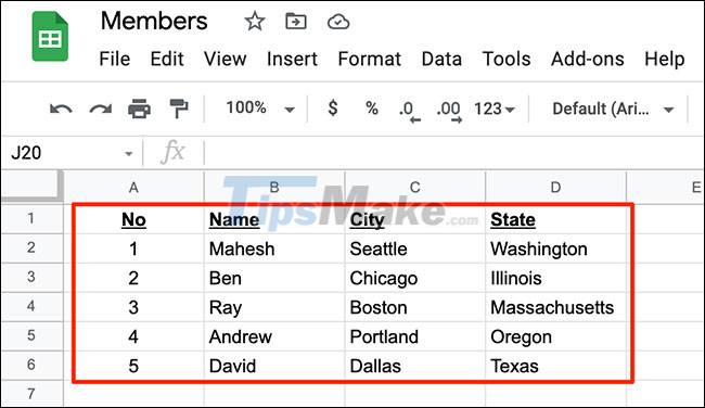 How to insert a table into an email in Gmail Picture 2