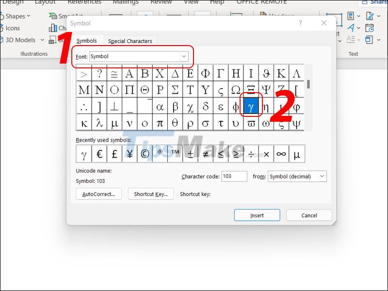 how to get a sigma symbol in word