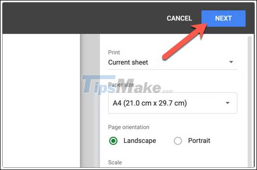 How to insert Headers and Footers in Google sheets Picture 7