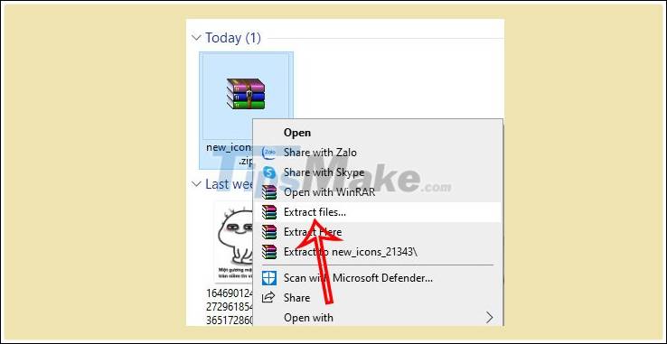 How to install a new File Explorer icon set like Windows 10 Sun Valley Picture 1