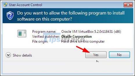 How to install and set up the software to create VirtualBox virtual machine version 5.xx Picture 11