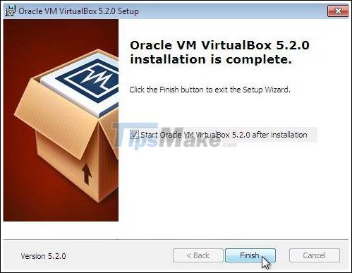 How to install and set up the software to create VirtualBox virtual machine version 5.xx Picture 21