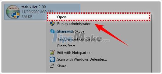 How to install and use Task Killer on the computer Picture 1