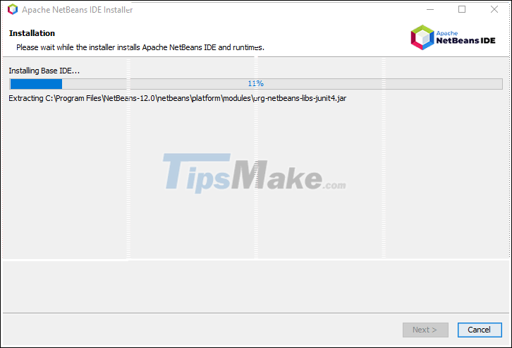 apache netbeans windows 10