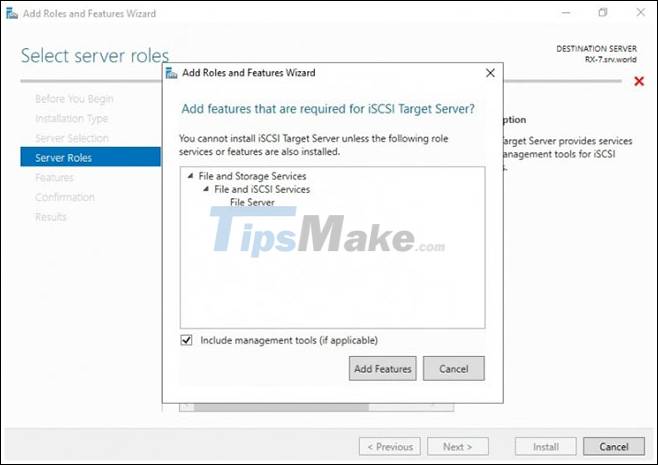 How to install iSCSI Target on Windows Server 2019 Picture 6