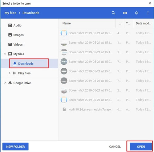 How to install Kodi on a Chromebook Picture 5