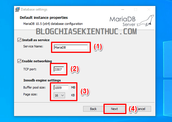 install mariadb windows 10