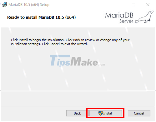 install mariadb windows 10