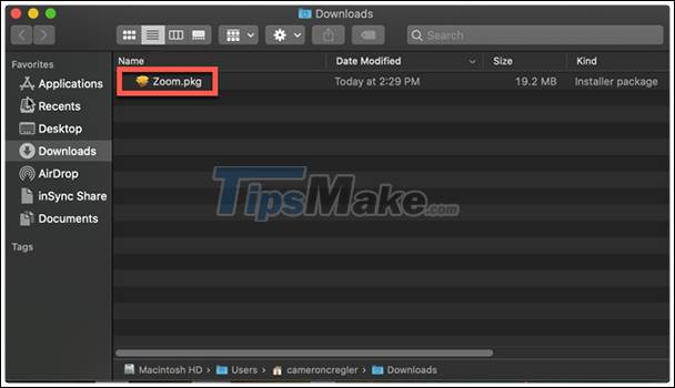 How to install Zoom on a Mac Picture 6