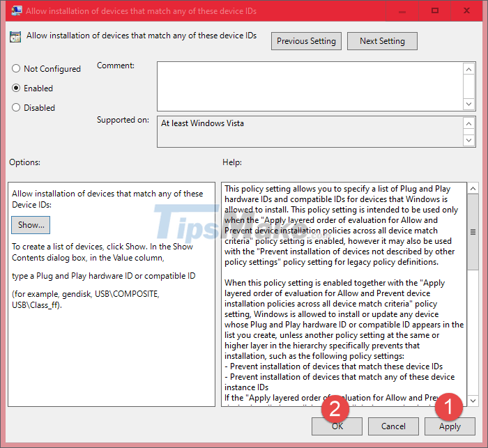 How to limit USB plugged into computer (only accept authorized USB) Picture 15