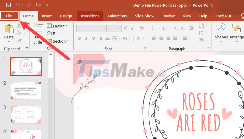 How to lock, not edit PowerPoint files Picture 1