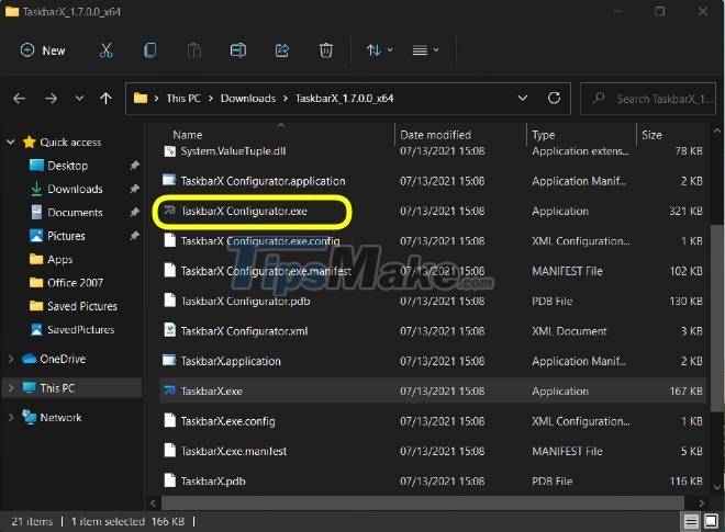 How to make Taskbar transparent on Windows 11 with TranslucentTB and TaskbarX Picture 3
