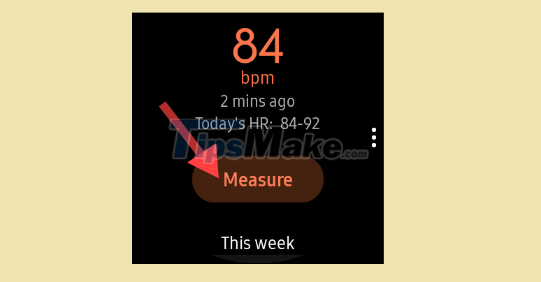 How to measure heart rate on Samsung Galaxy Watch Picture 3