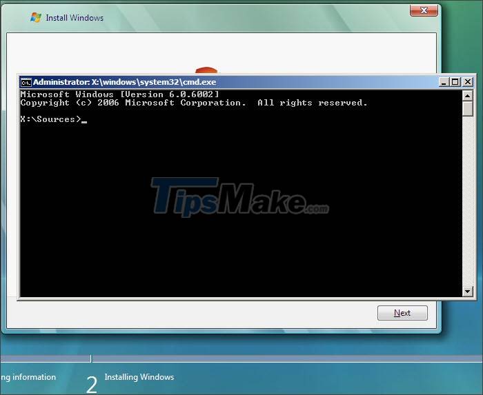 How to open Command Prompt during Windows installation - TipsMake.com