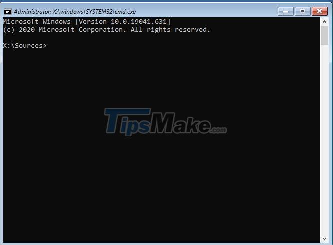 How to open Command Prompt during Windows installation - TipsMake.com