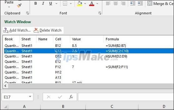 How to open the formula management window in Excel Picture 5