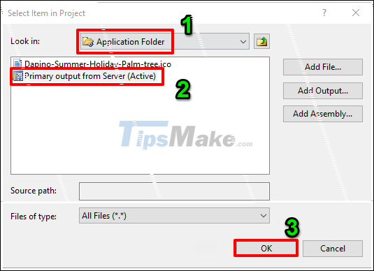 How to pack Project code into EXE file with MS Visual Studio Picture 31