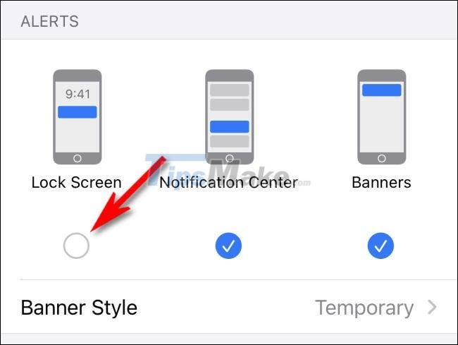 How to prevent notifications from making iPhone screen light up Picture 5