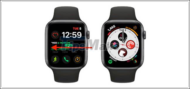 How to rearrange the order of the watch faces on Apple Watch