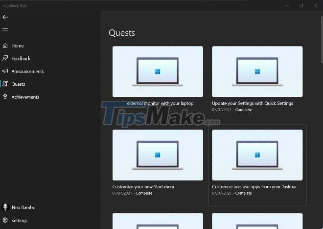How to report Windows 11 errors, suggest Windows 11 features for Insider Preview users Picture 10