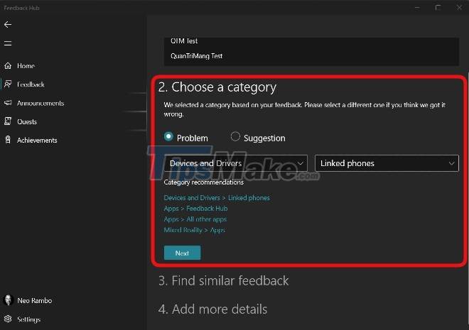 How to report Windows 11 errors, suggest Windows 11 features for Insider Preview users Picture 4