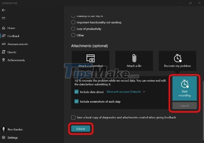 How To Report Windows 11 Errors, Suggest Windows 11 Features For ...