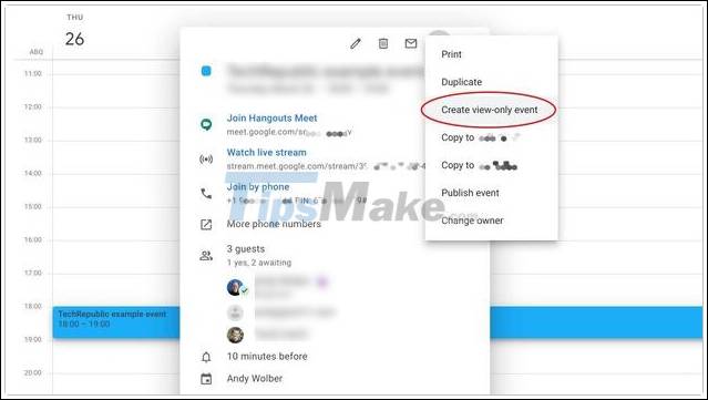 How to return or livestream with Google Meet Picture 13