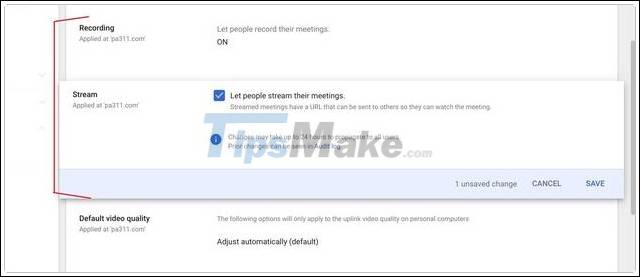 How To Return Or Livestream With Google Meet