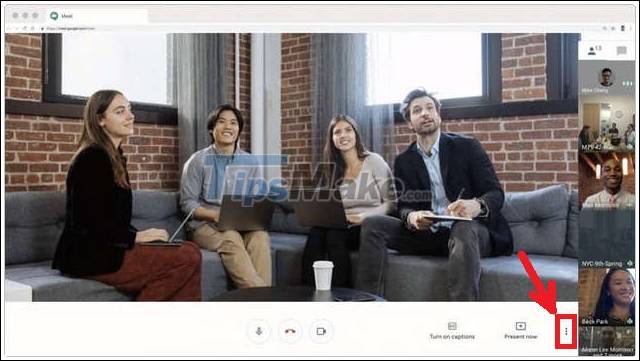 How to return or livestream with Google Meet Picture 3