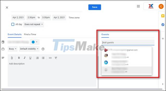 How to return or livestream with Google Meet Picture 9