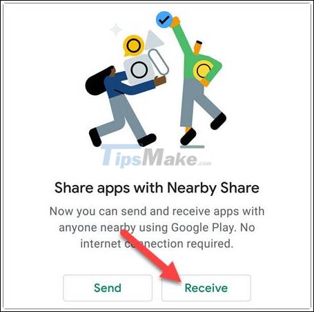 How to send apps between Android devices via Nearby Share Picture 8