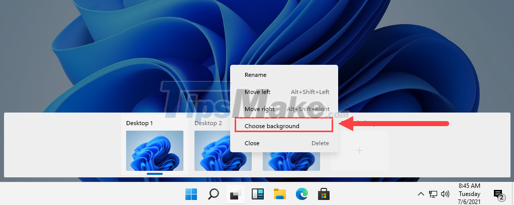 How to set different wallpapers on Windows 11 Picture 4