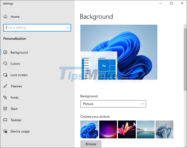 How to set different wallpapers on Windows 11 Picture 5