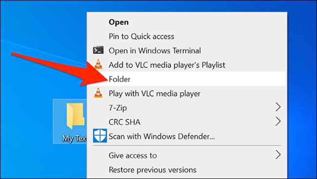 How to set the default name of a newly created folder according to the current date on Windows 10 Picture 8
