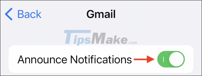 How to set up AirPods to automatically notify calls and messages on iPhone Picture 11