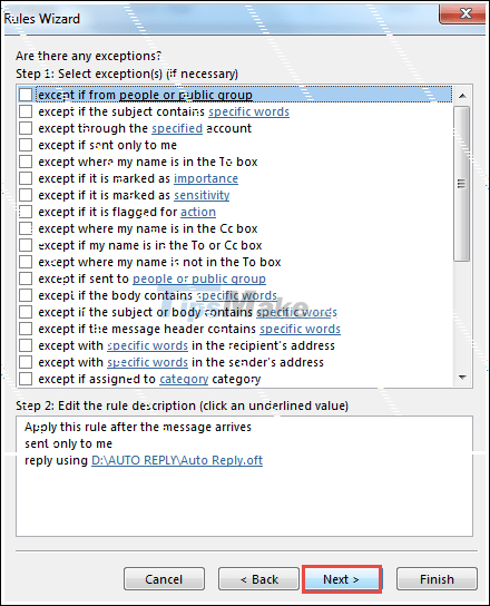 How to set up automatic email replies on Outlook Picture 27