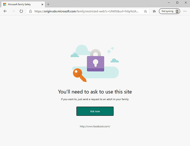 How to set up child control on Windows 10 Picture 5