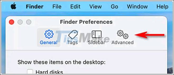 How to set up full file extensions display on a Mac Picture 2