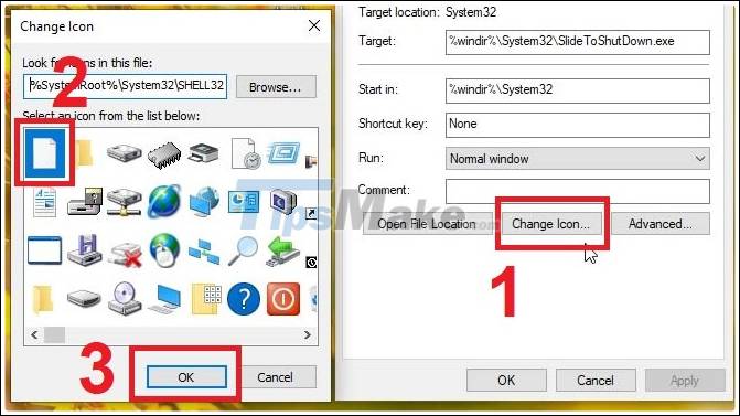 How to set up swipe screen to turn off computer on Windows 10 Picture 6