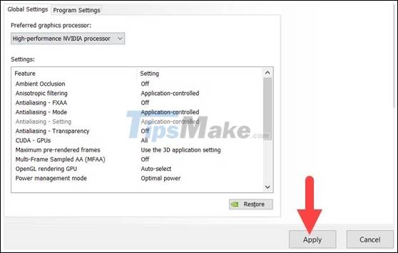 How to Setup automatically to use the discrete video card when using heavy software Picture 4