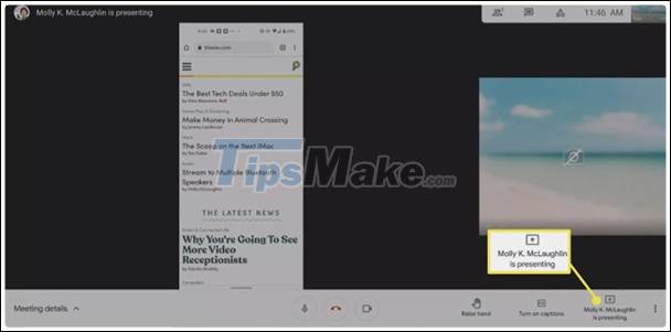 How to share screen in Google Meet Picture 6