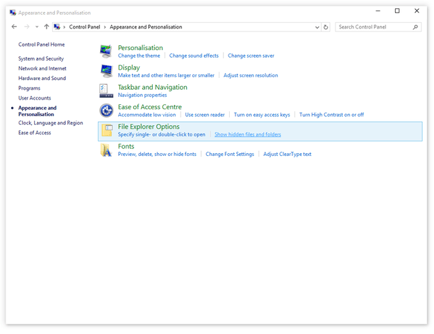 How to show the file extension, see the file extension on Windows 10/7/8 Picture 4