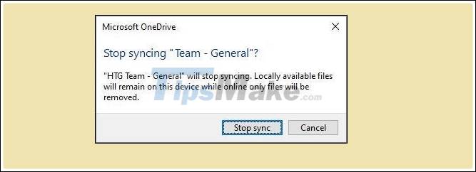 How to sync files in Microsoft Teams with a computer Picture 11