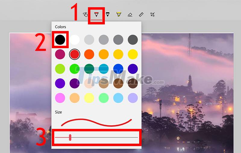How to take screenshots, annotate images with Snip & Sketch on Windows 10 Picture 6