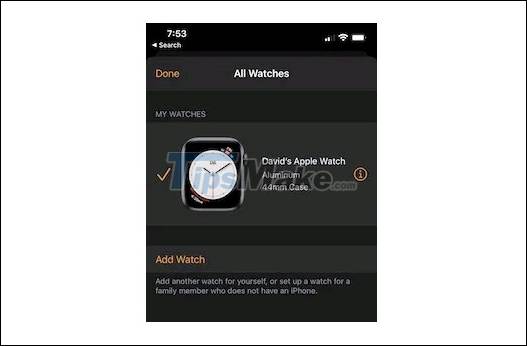 How to transfer Apple Watch to a new iPhone Picture 2