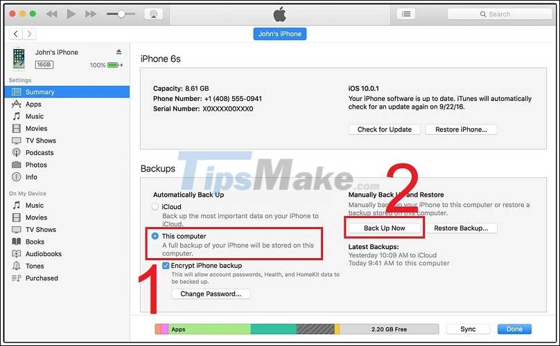 How to transfer messages from old iPhone to new iPhone Picture 4