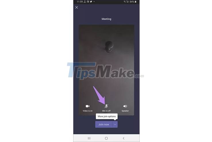 How to turn off mic in Microsoft Teams Picture 3