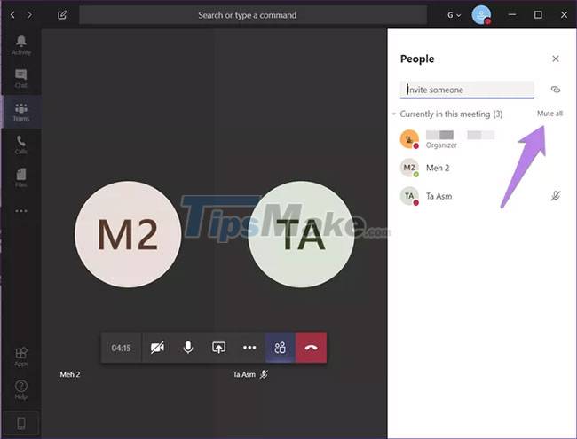 How to turn off mic in Microsoft Teams Picture 7