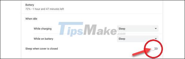 How to turn off the Chromebook screen when the device is connected to an external display Picture 6