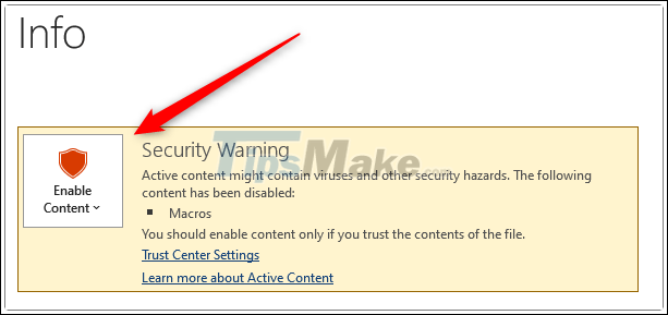 How to turn on and off macros in Microsoft Office 365 Picture 4